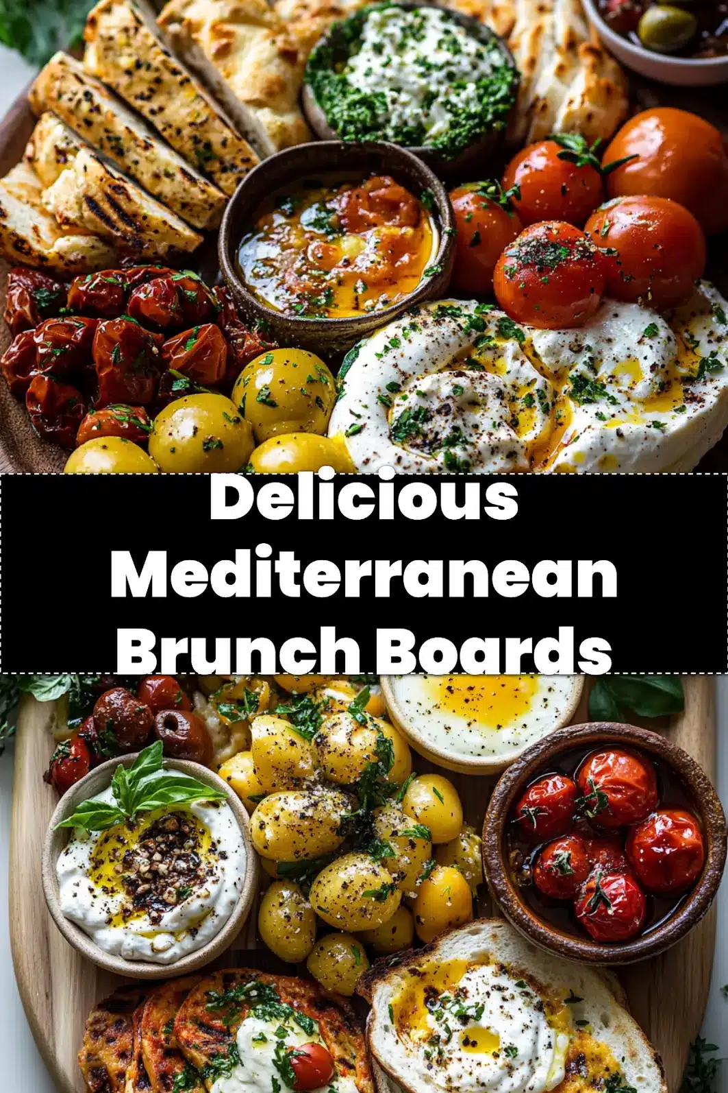 MEDITERRANEAN BRUNCH BOARDS centered hero view, clean and uncluttered_pin
