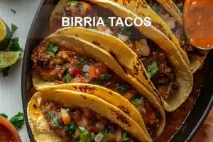 Birria Tacos: The Ultimate Guide to Enjoy Now BIRRIA TACOS centered hero view, clean and uncluttered
