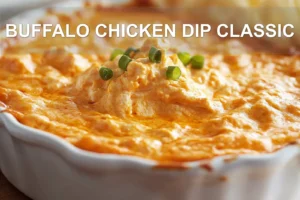 BUFFALO CHICKEN DIP CLASSIC centered hero view, clean and uncluttered