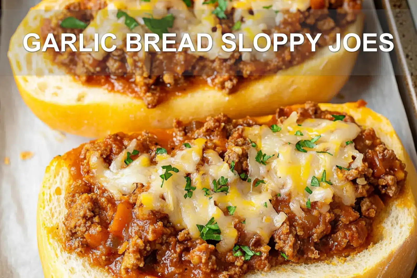 Garlic Bread Sloppy Joes