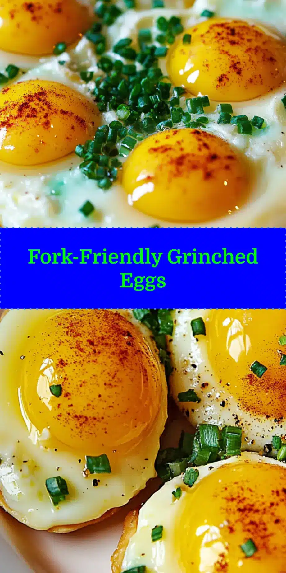 GRINCHED EGGS centered hero view, clean and uncluttered_pin