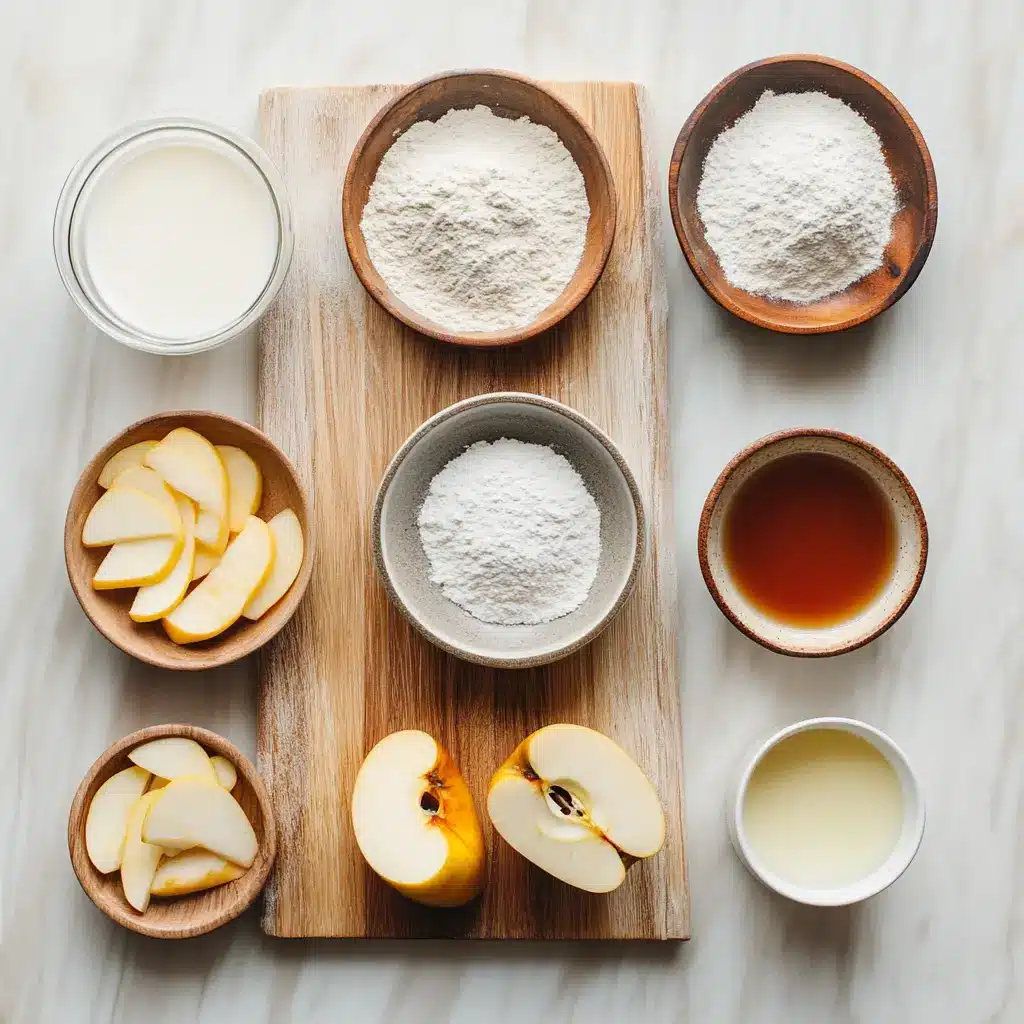 AIR FRYER APPLE FRITTERS centered hero view, clean and uncluttered