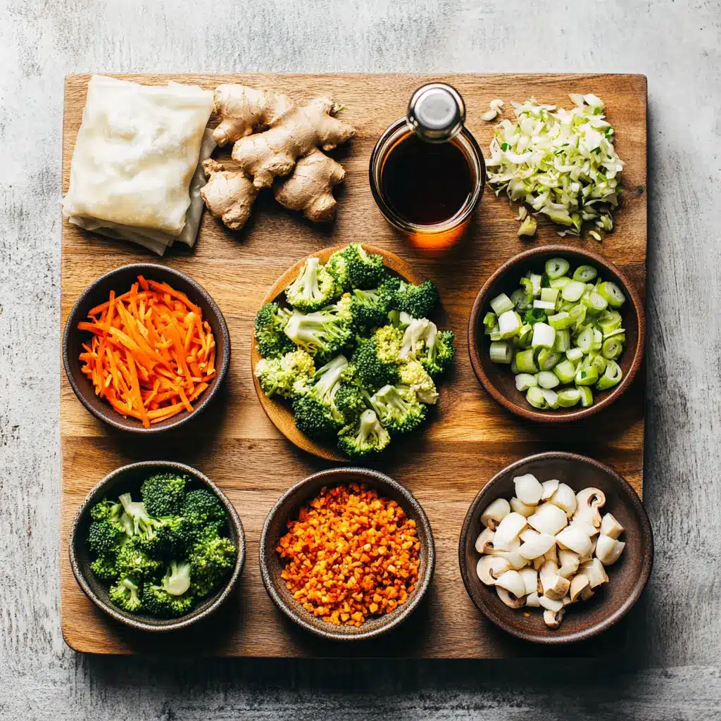 AIR FRYER EGG ROLLS centered hero view, clean and uncluttered