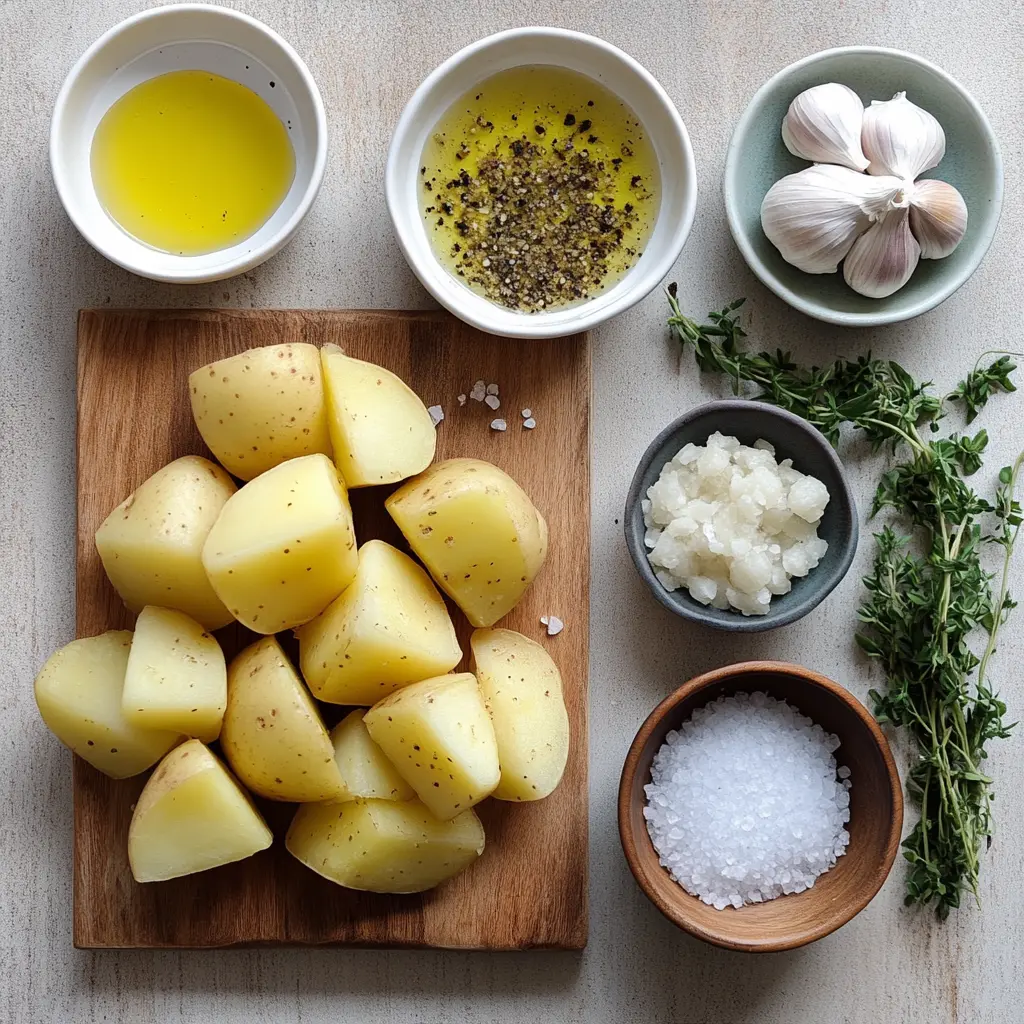 AIR FRYER POTATOES centered hero view, clean and uncluttered