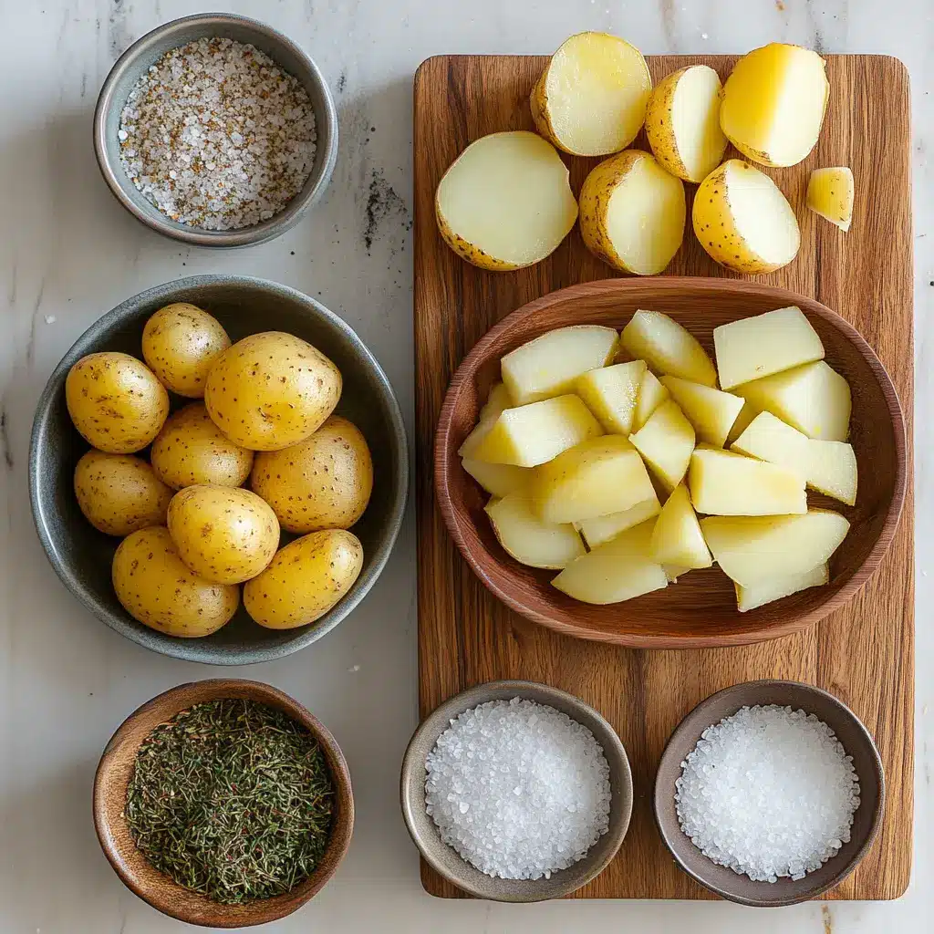 Crispy Air Fryer Sliced Potatoes, golden brown and perfectly cooked.