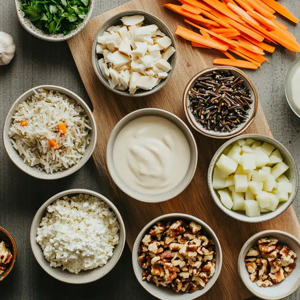 Autumn Wild Rice Soup: A Delicious Comfort Feast 2 AUTUMN WILD RICE SOUP centered hero view, clean and uncluttered