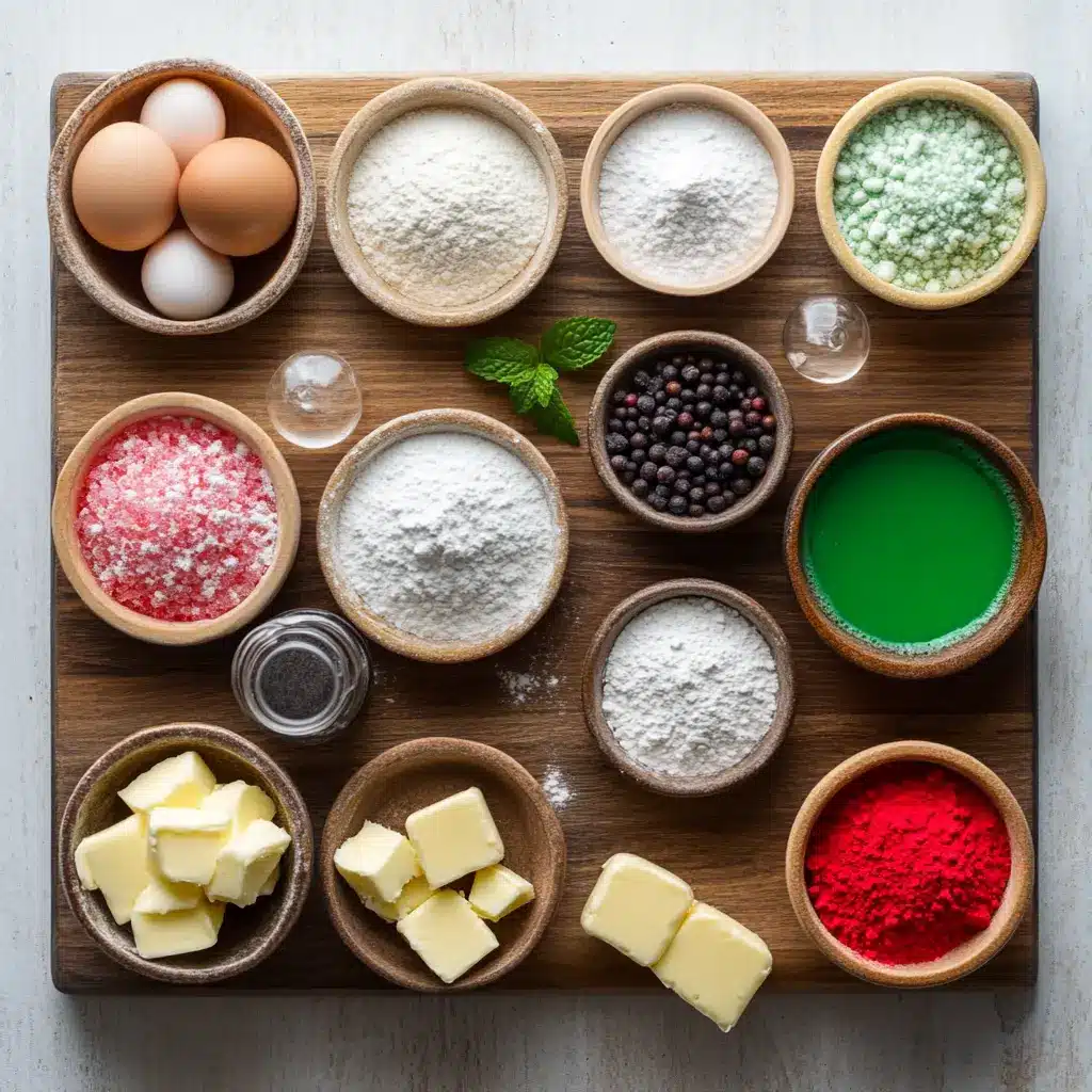 GRINCH CUPCAKES centered hero view, clean and uncluttered