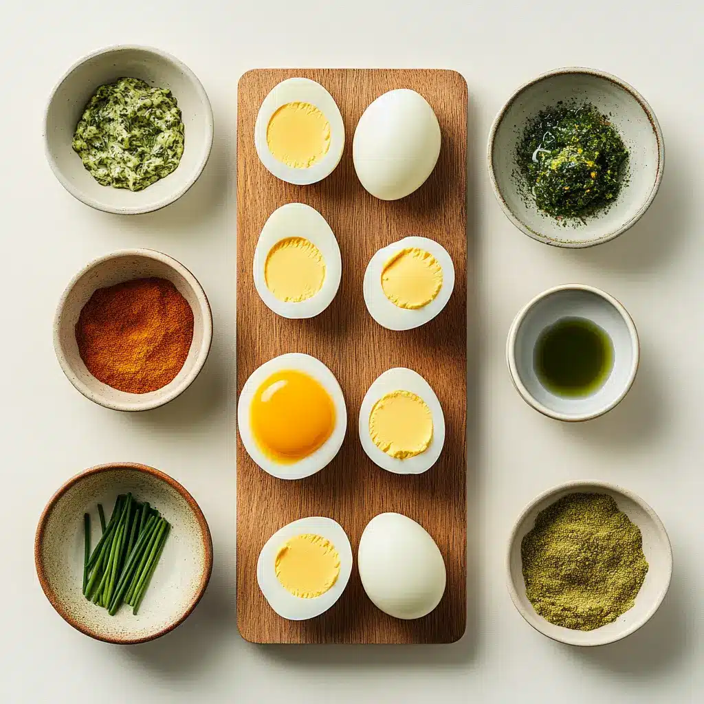 GRINCHED EGGS centered hero view, clean and uncluttered