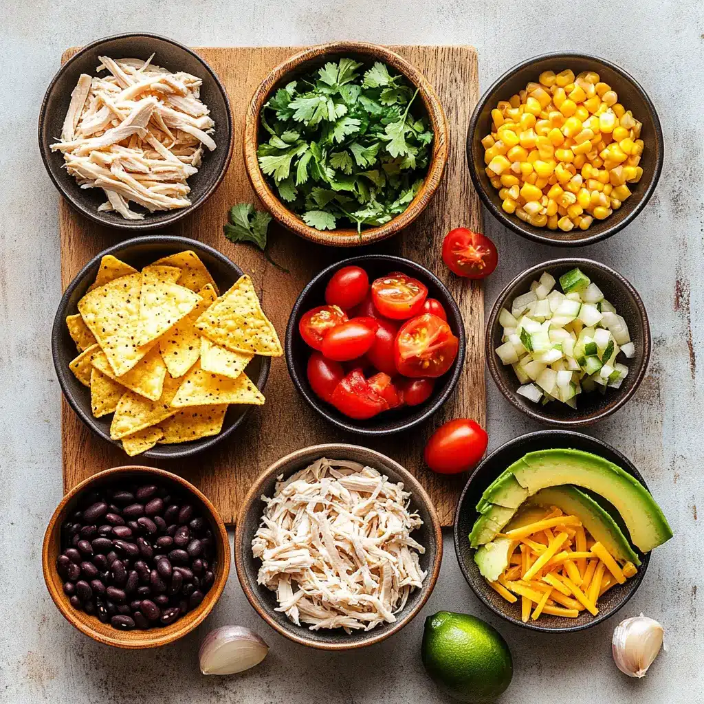 TORTILLA SOUP centered hero view, clean and uncluttered