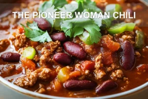 THE PIONEER WOMAN CHILI centered hero view, clean and uncluttered
