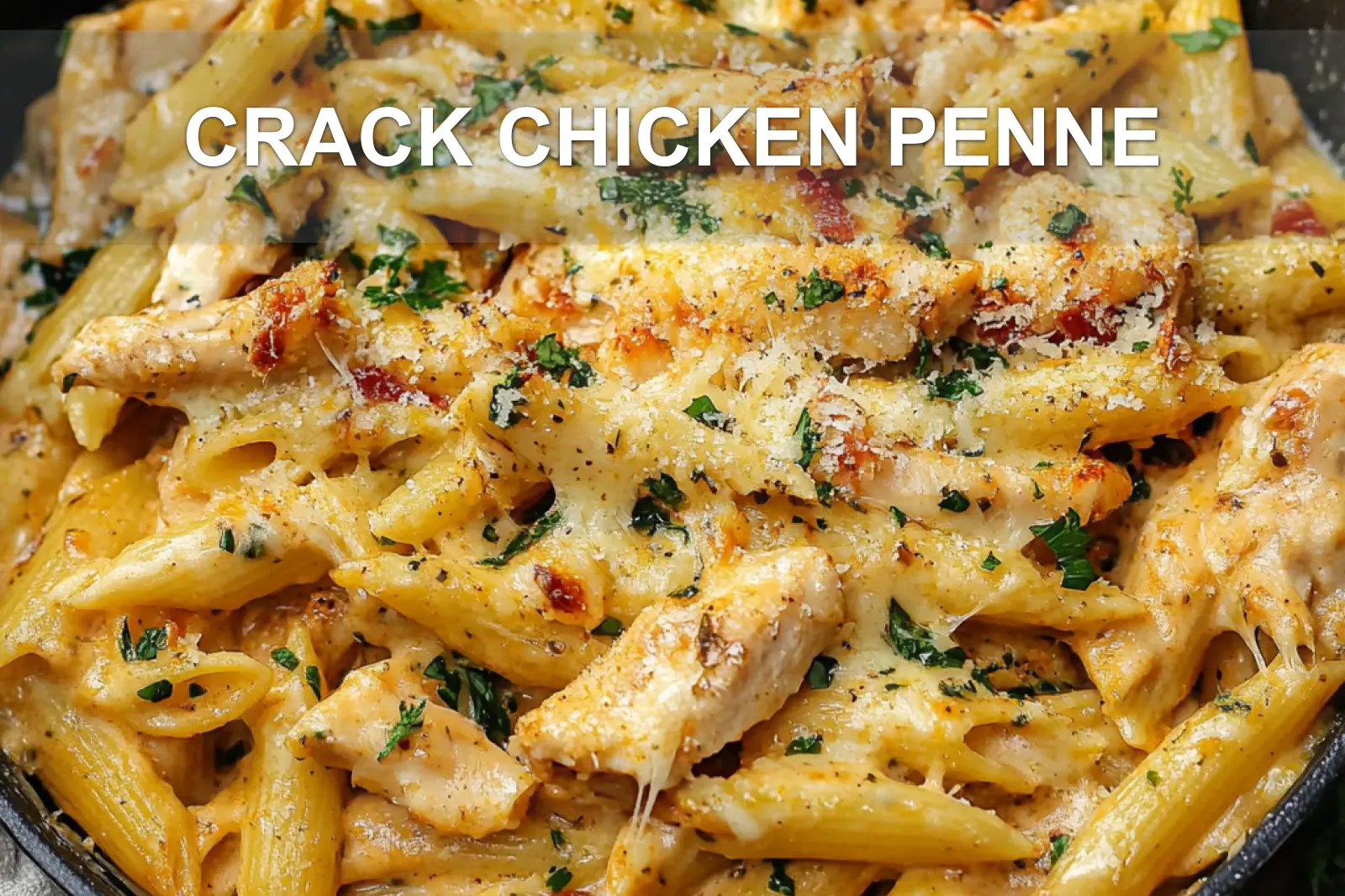 Ultimate Crack Chicken Penne: A Creamy Cheesy Delight