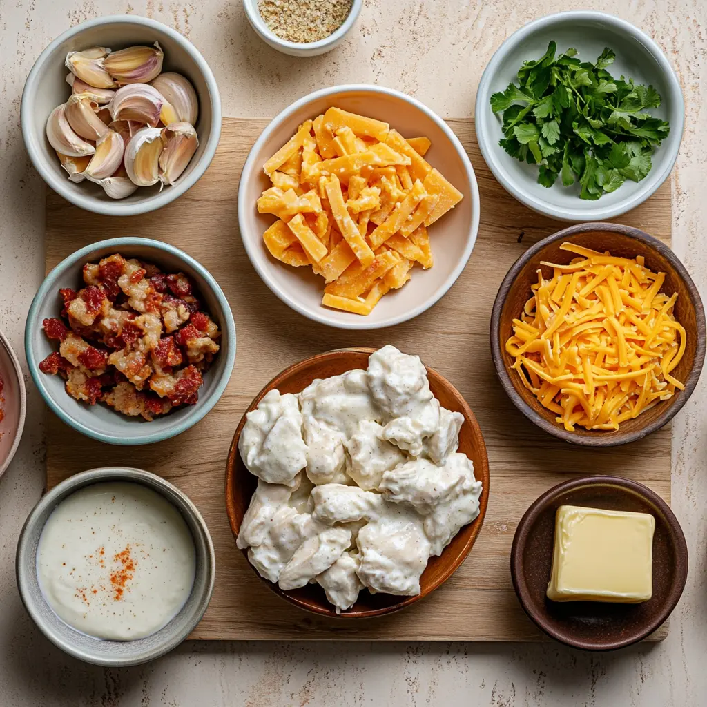 CROCKPOT CRACK CHICKEN centered hero view, clean and uncluttered