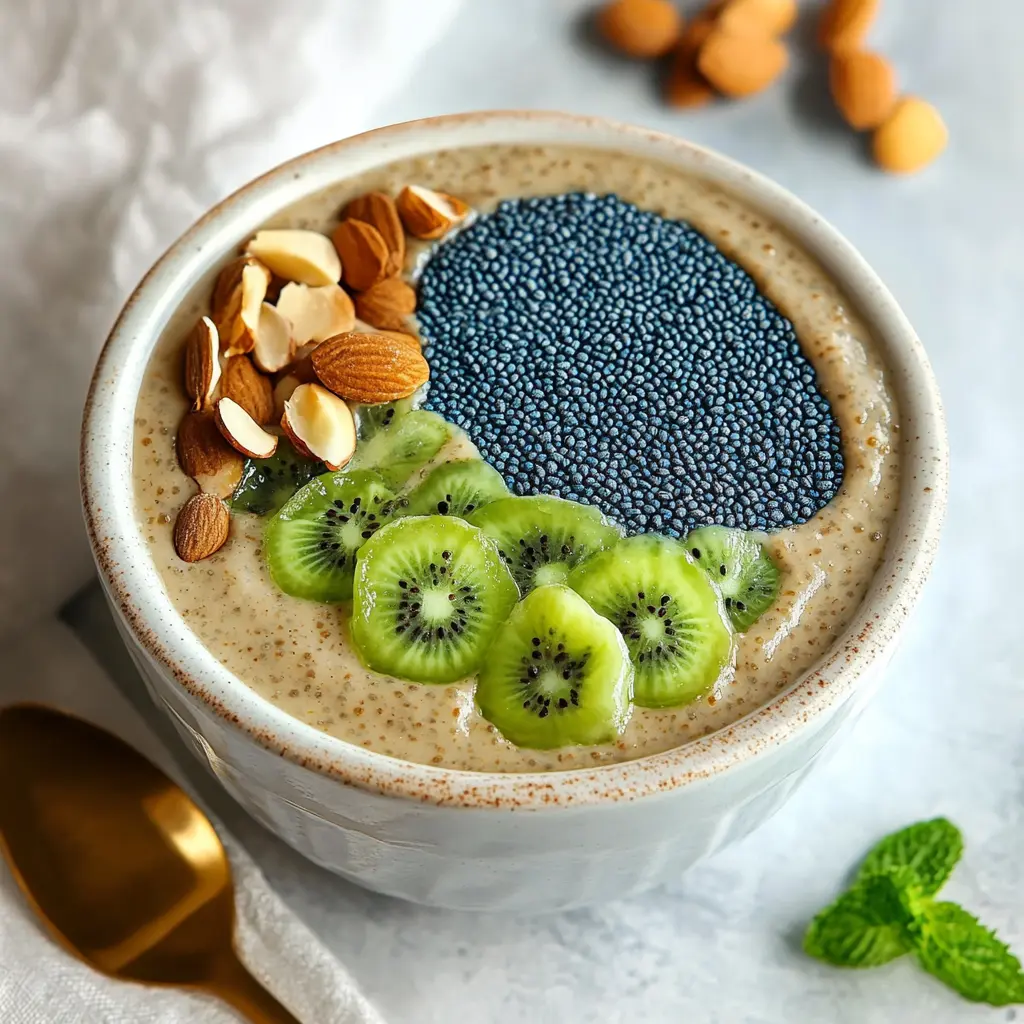 EARTH CHIA PUDDING centered hero view, clean and uncluttered