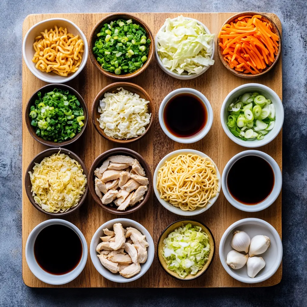 Delicious Homemade Easy Chicken Chow Mein Recipe 3 HOMEMADE EASY CHICKEN CHOW MEIN centered hero view, clean and uncluttered