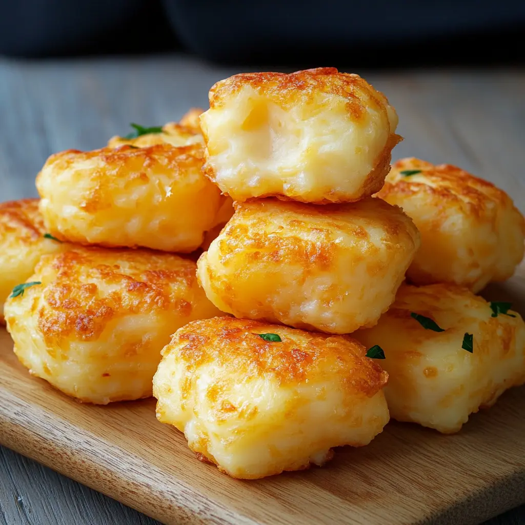 Delicious Leftover Mashed Potato Cheese Puffs to Love 3 LEFTOVER MASHED POTATO CHEESE PUFFS centered hero view, clean and uncluttered