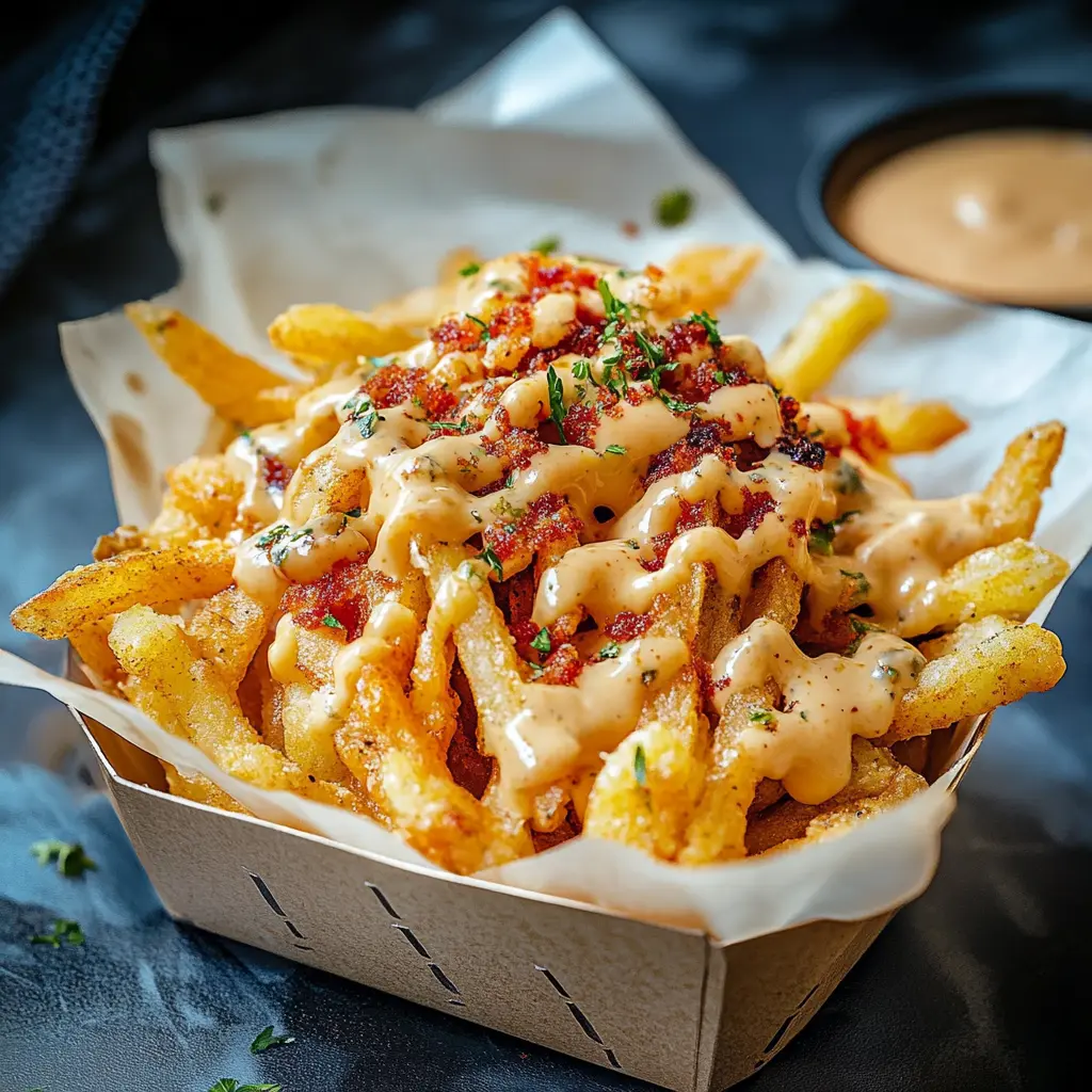 LOUISIANA VOODOO FRIES centered hero view, clean and uncluttered