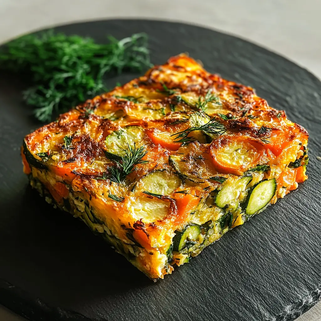ZUCCHINI AND CARROT SLICE centered hero view, clean and uncluttered