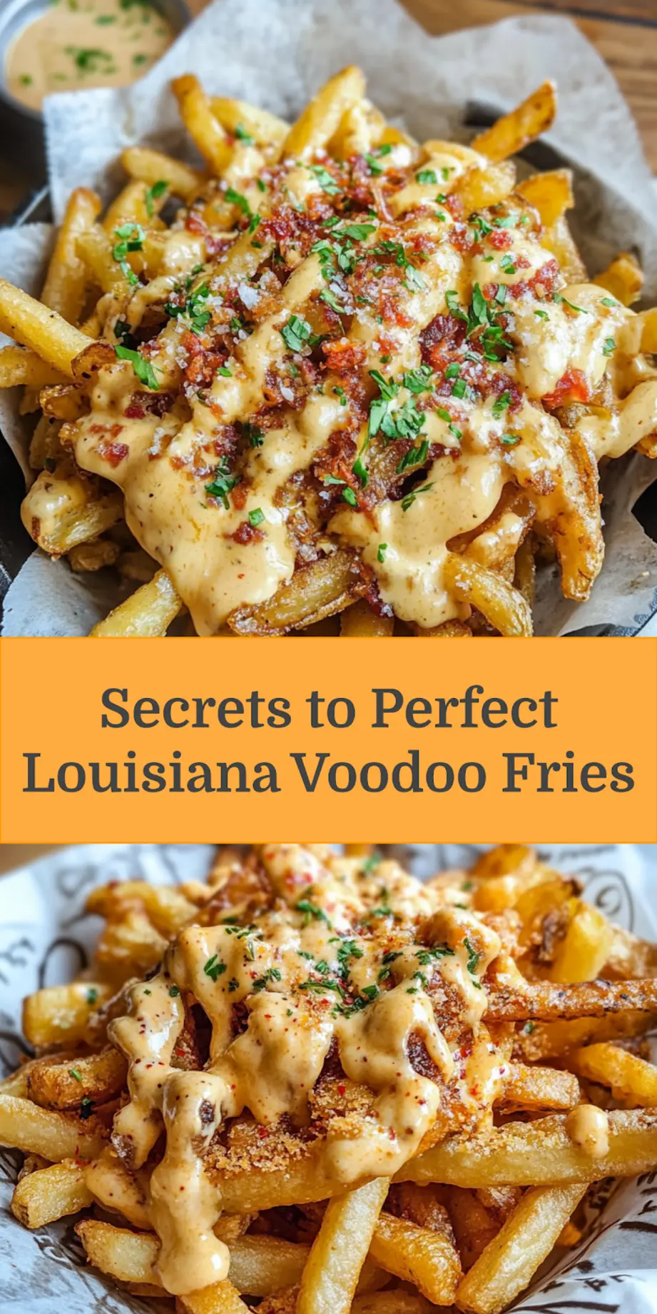 LOUISIANA VOODOO FRIES centered hero view, clean and uncluttered_pin