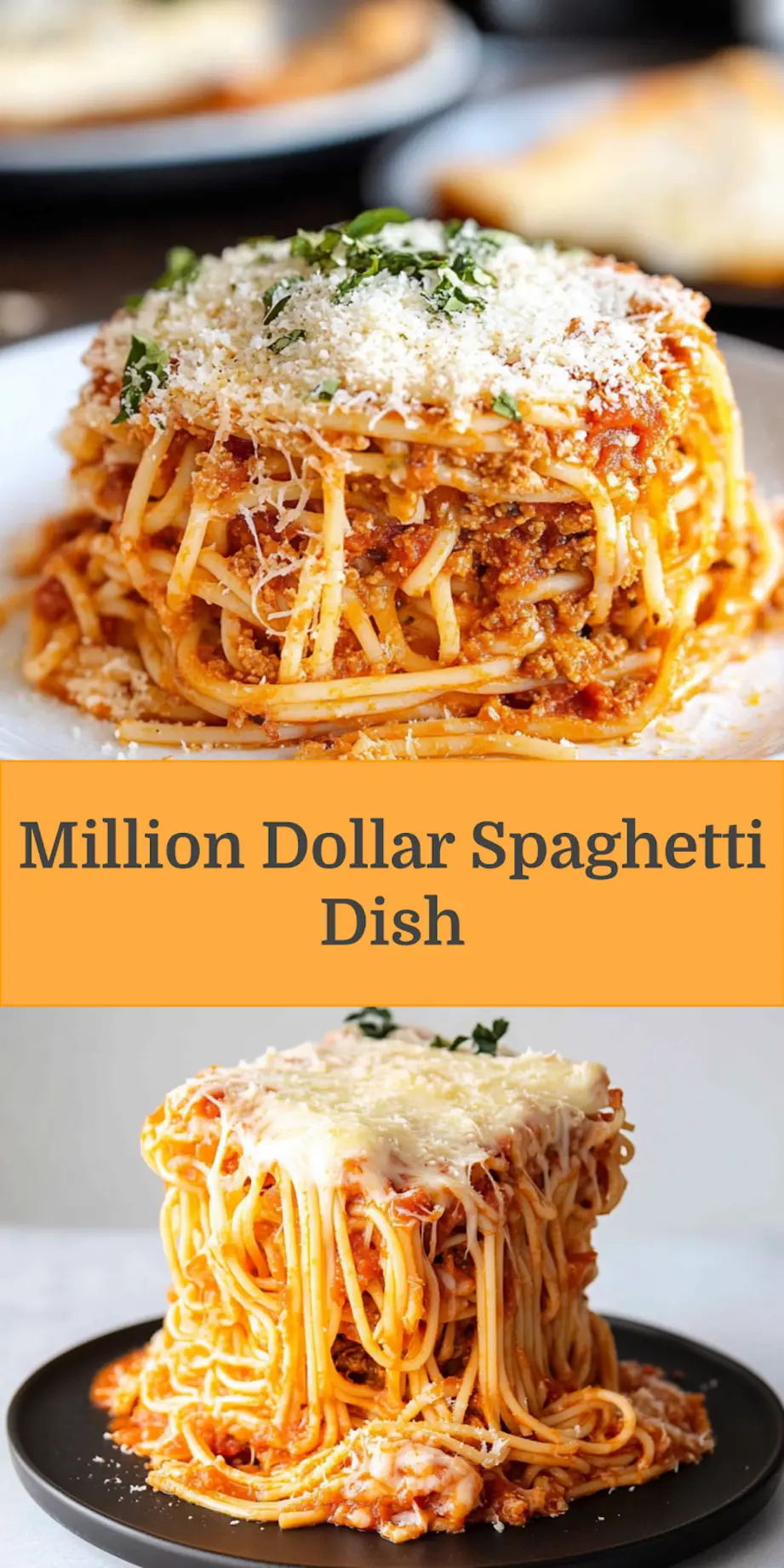 MILLION DOLLAR SPAGHETTI centered hero view, clean and uncluttered_pin