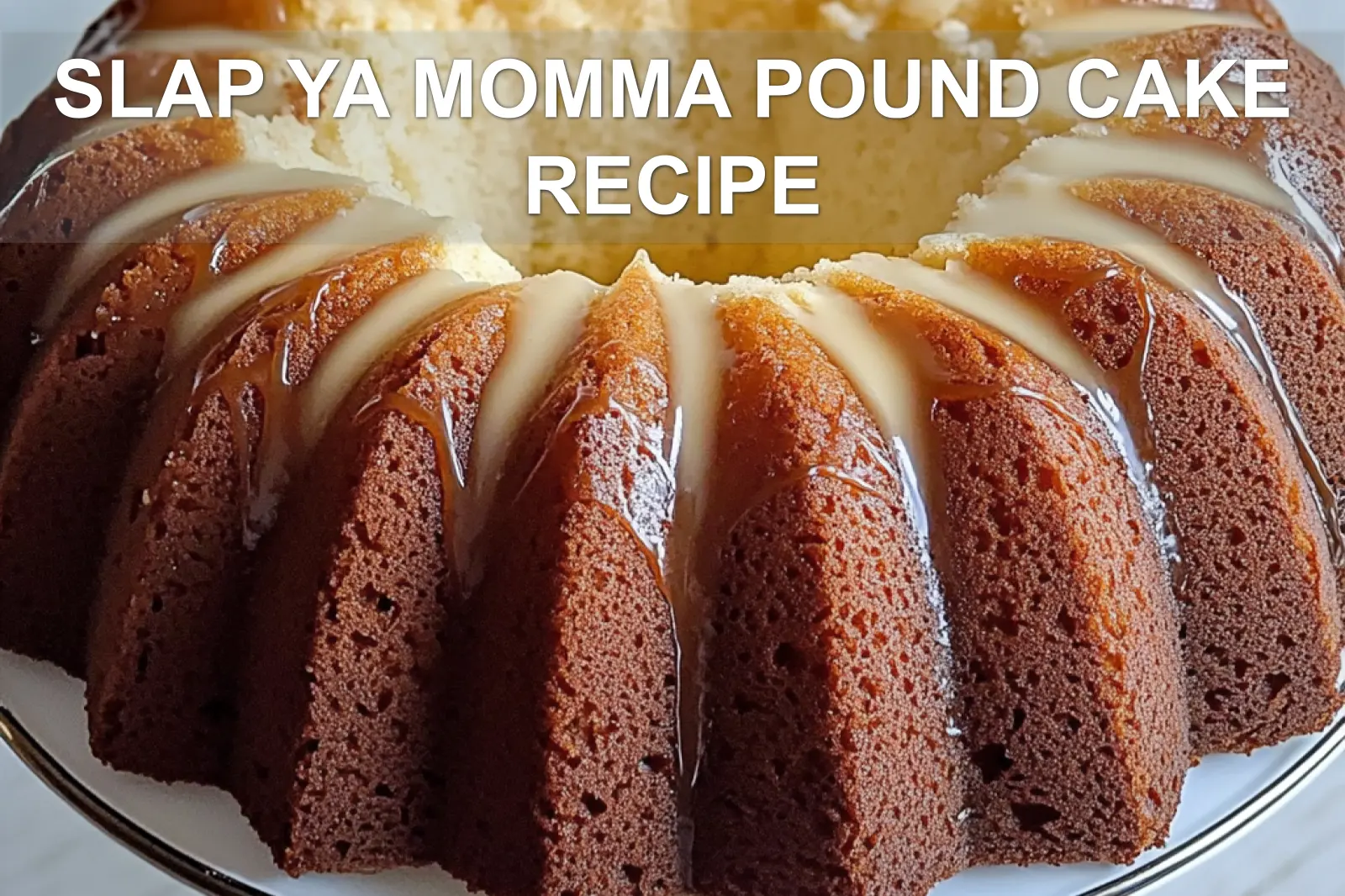 Make Slap Ya Momma Pound Cake Recipe Irresistible Now 2 SLAP YA MOMMA POUND CAKE RECIPE centered hero view, clean and uncluttered