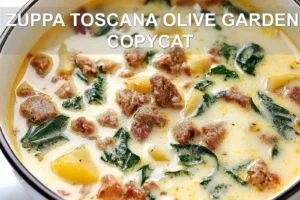 ZUPPA TOSCANA OLIVE GARDEN COPYCAT centered hero view, clean and uncluttered