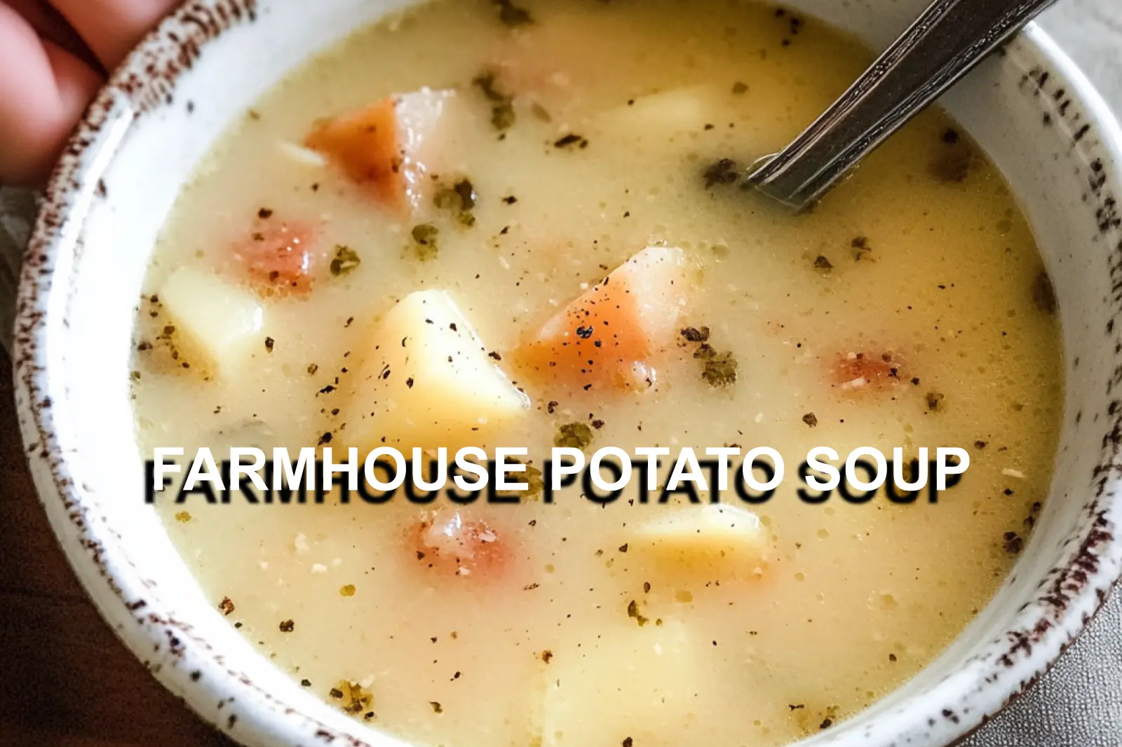 Easy Farmhouse Potato Soup Recipe You Must Try Now
