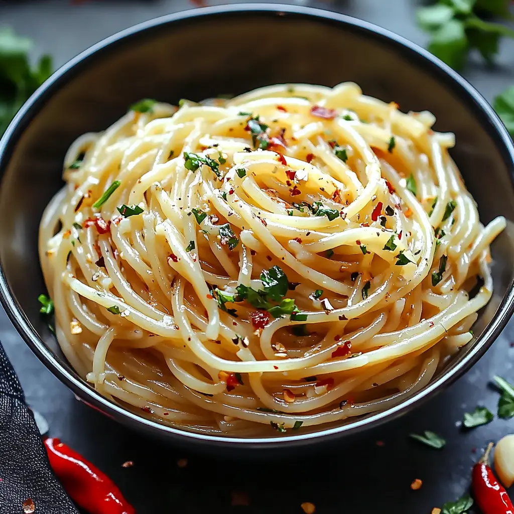 Chili Garlic Noodles Recipe Easy Quick and Delicious 2 CHILI GARLIC NOODLES centered hero view, clean and uncluttered