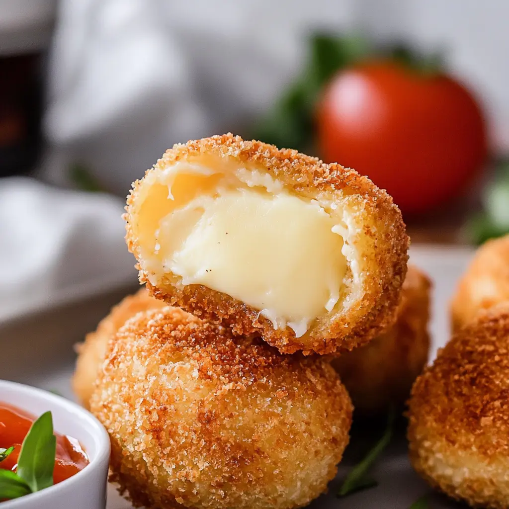 Air Fried Babybel Cheese Recipe Easy Quick and Delicious 3 AIR FRIED BABYBEL CHEESE centered hero view, clean and uncluttered