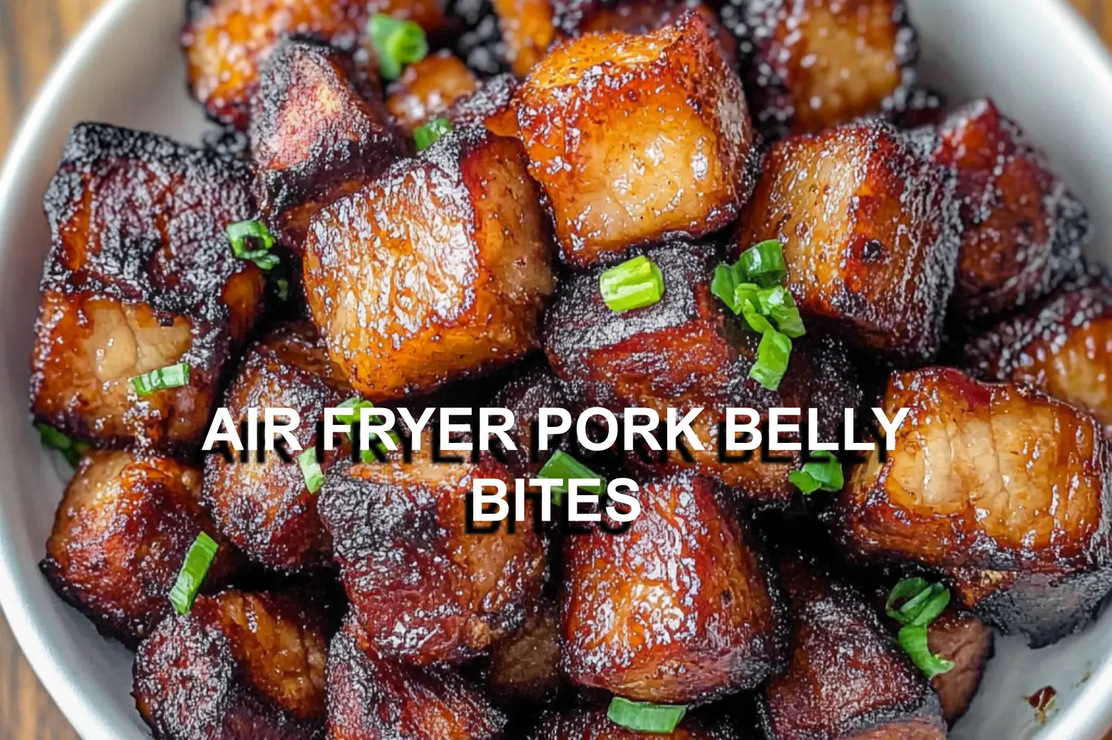 Air Fryer Pork Belly Bites Recipe Easy and Irresistible