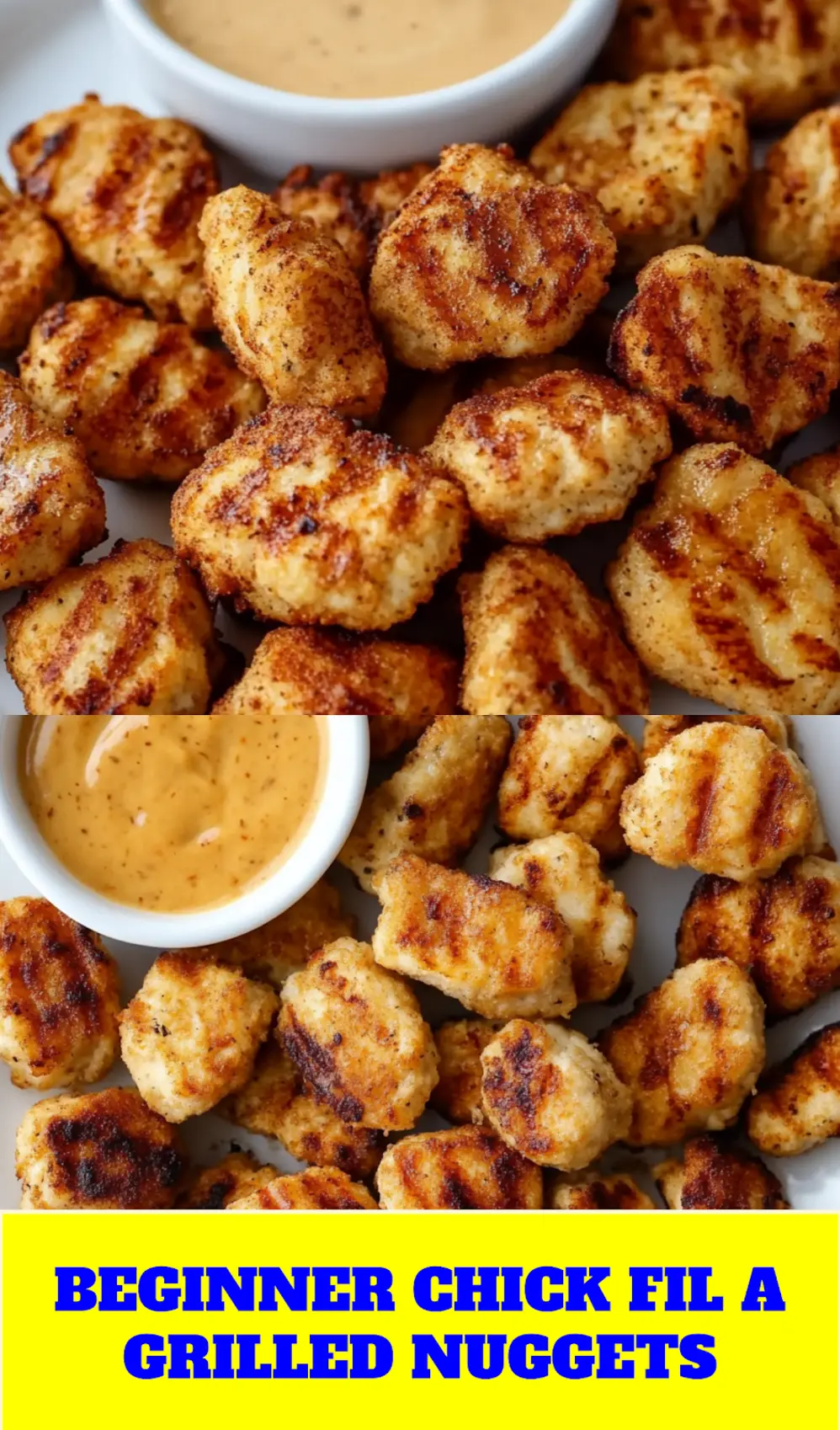 Easy Chick Fil A Grilled Chicken Nuggets Recipe at Home 4 Chick Fil A Grilled Chicken Nuggets centered hero view, clean and uncluttered