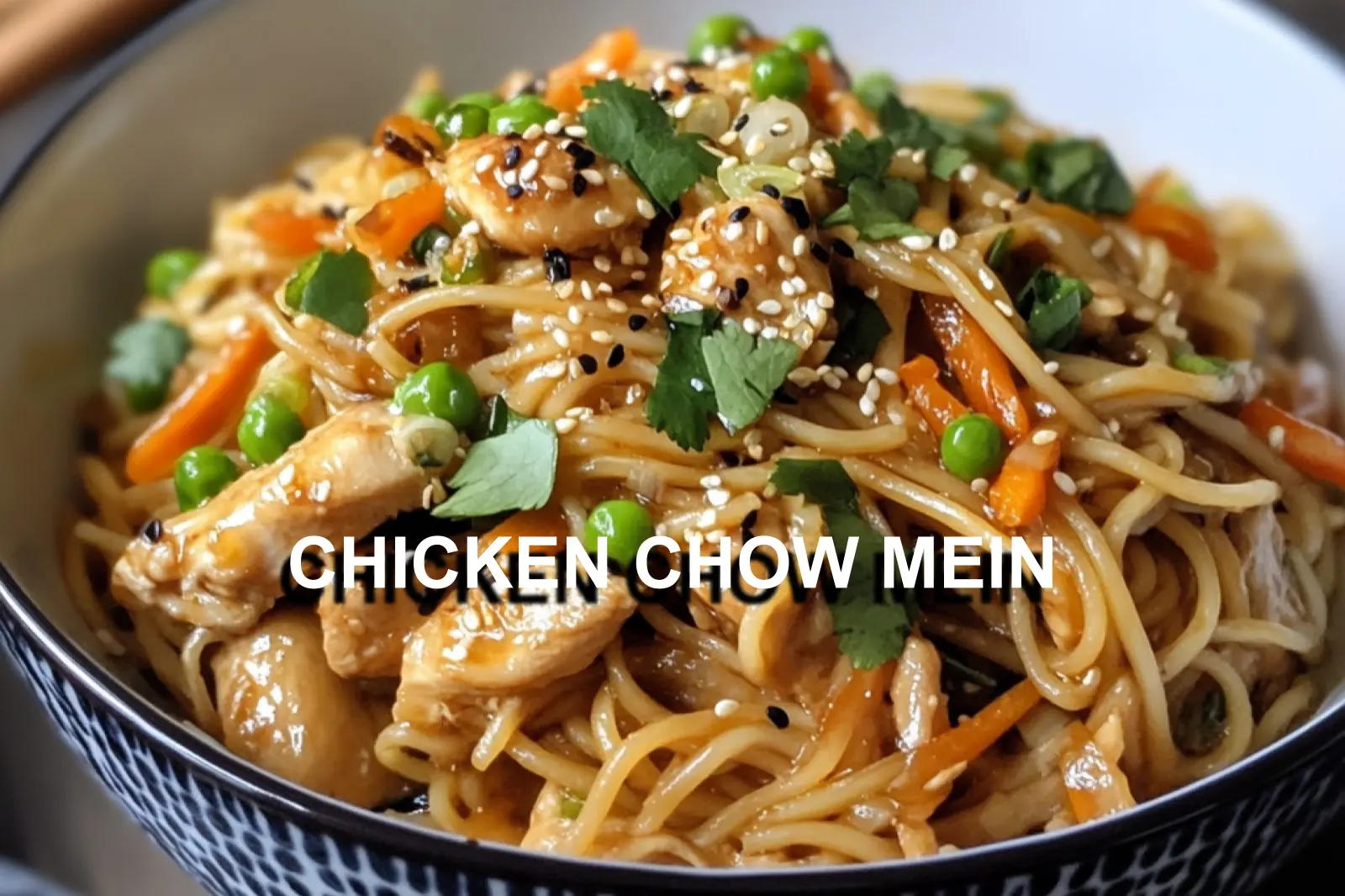 Chicken Chow Mein Recipe Easy Homemade and Delicious