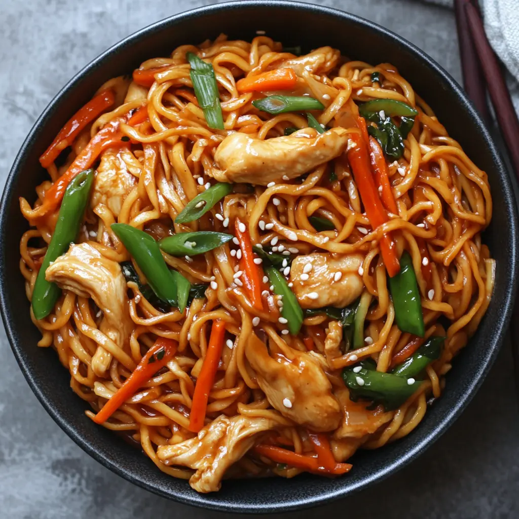 Chicken Chow Mein Recipe Easy Homemade and Delicious 3 Chicken Chow Mein with tender chicken, crisp vegetables, and noodles in savory sauce