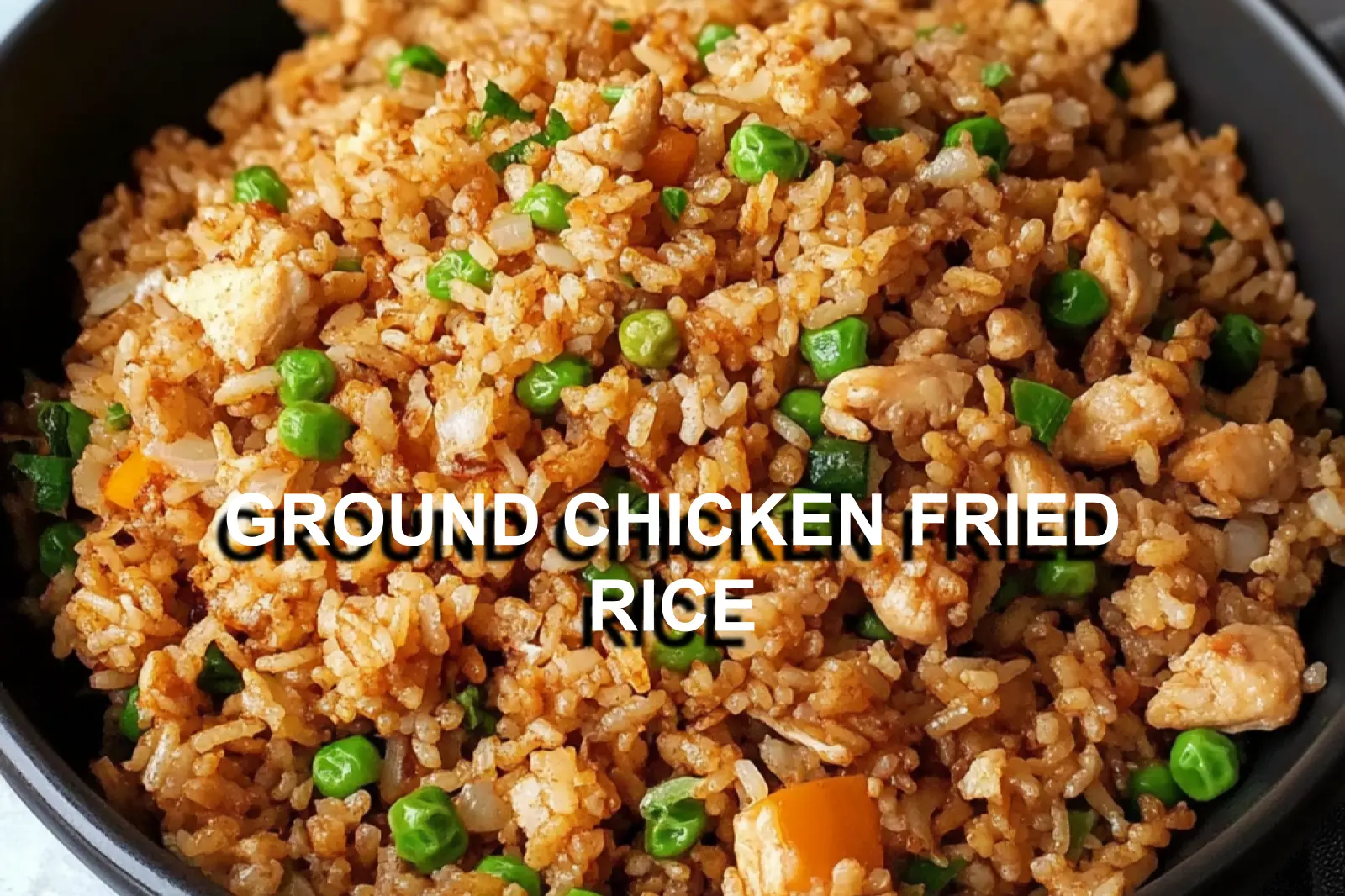 Easy Ground Chicken Fried Rice Recipe You Must Try