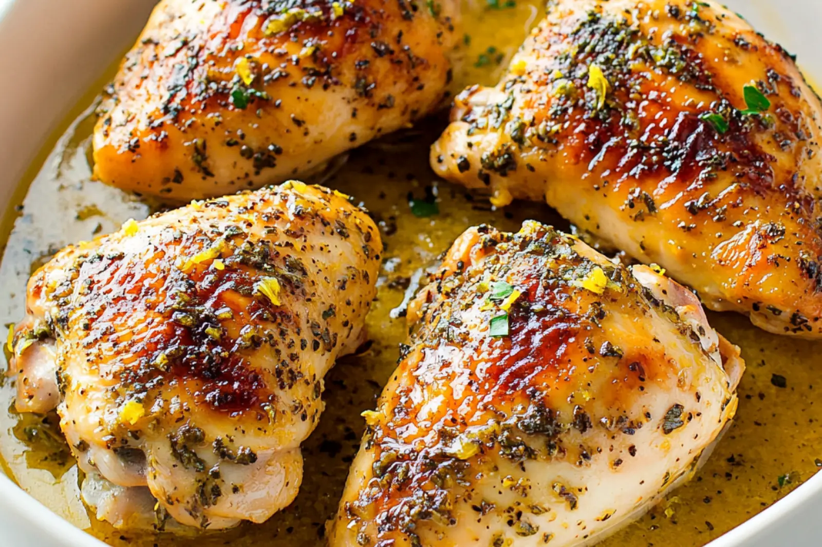 Juicy Lemon Chicken Thighs Easy Weeknight Dinner