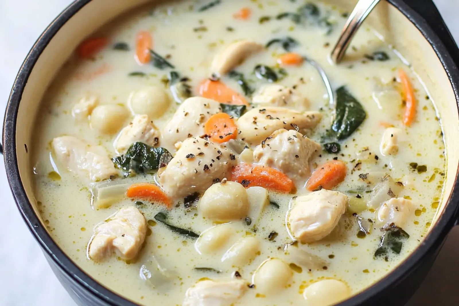 Olive Garden Chicken Gnocchi Soup Recipe Easy Cozy Best