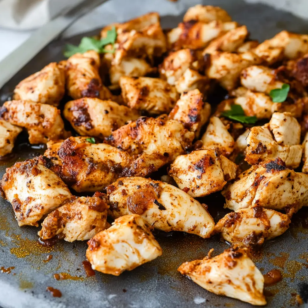 Copycat Chipotle Chicken Recipe - Easy Delicious Homemade 2 COPYCAT CHIPOTLE CHICKEN RECIPE centered hero view, clean and uncluttered