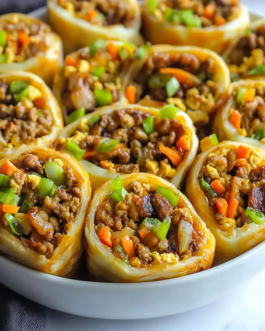 Easy Egg Roll in a Bowl Recipe You Need to Try Now 2 EGG ROLL IN A BOWL centered hero view, clean and uncluttered