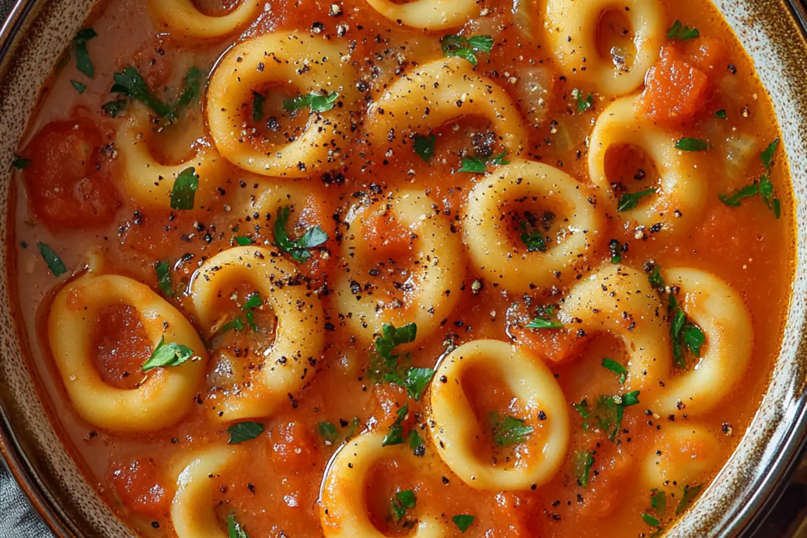 Tomato Tortellini Soup Easy Cozy Dinner for Busy Nights