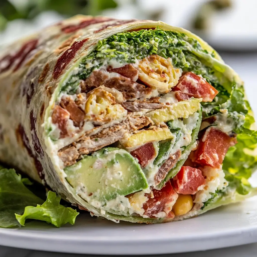 California Club Wraps Easy Fresh Dinner for Busy Nights 3 CALIFORNIA CLUB WRAPS centered hero view, clean and uncluttered