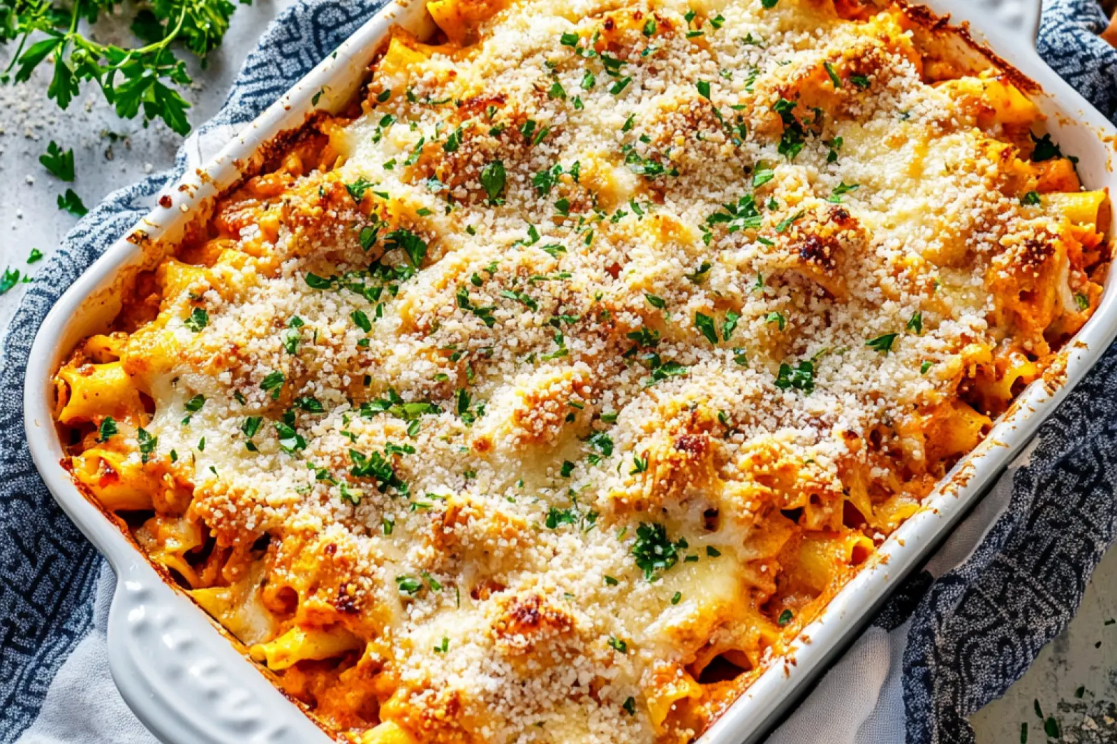 Dump and Bake Chicken Parmesan Casserole Comforting Easy Win