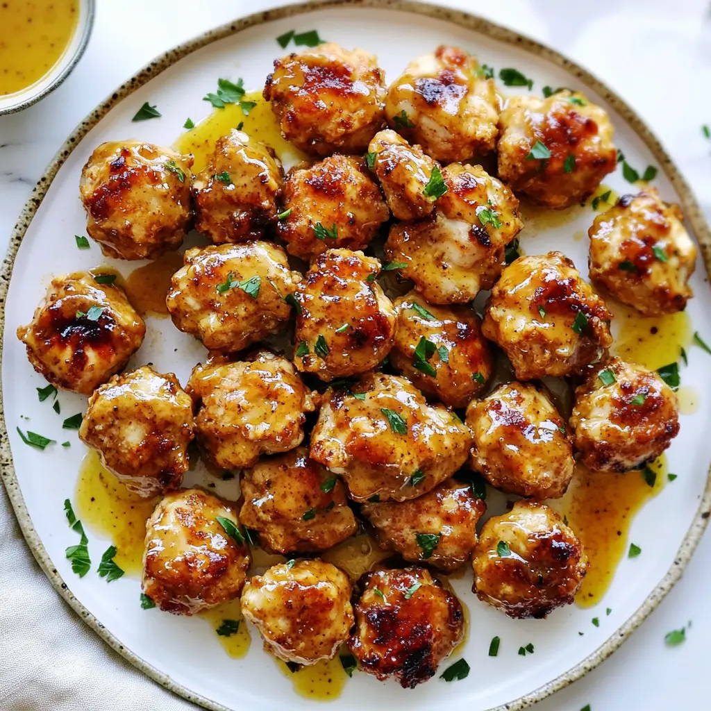 Cowboy Butter Chicken Bites centered hero view, clean and uncluttered