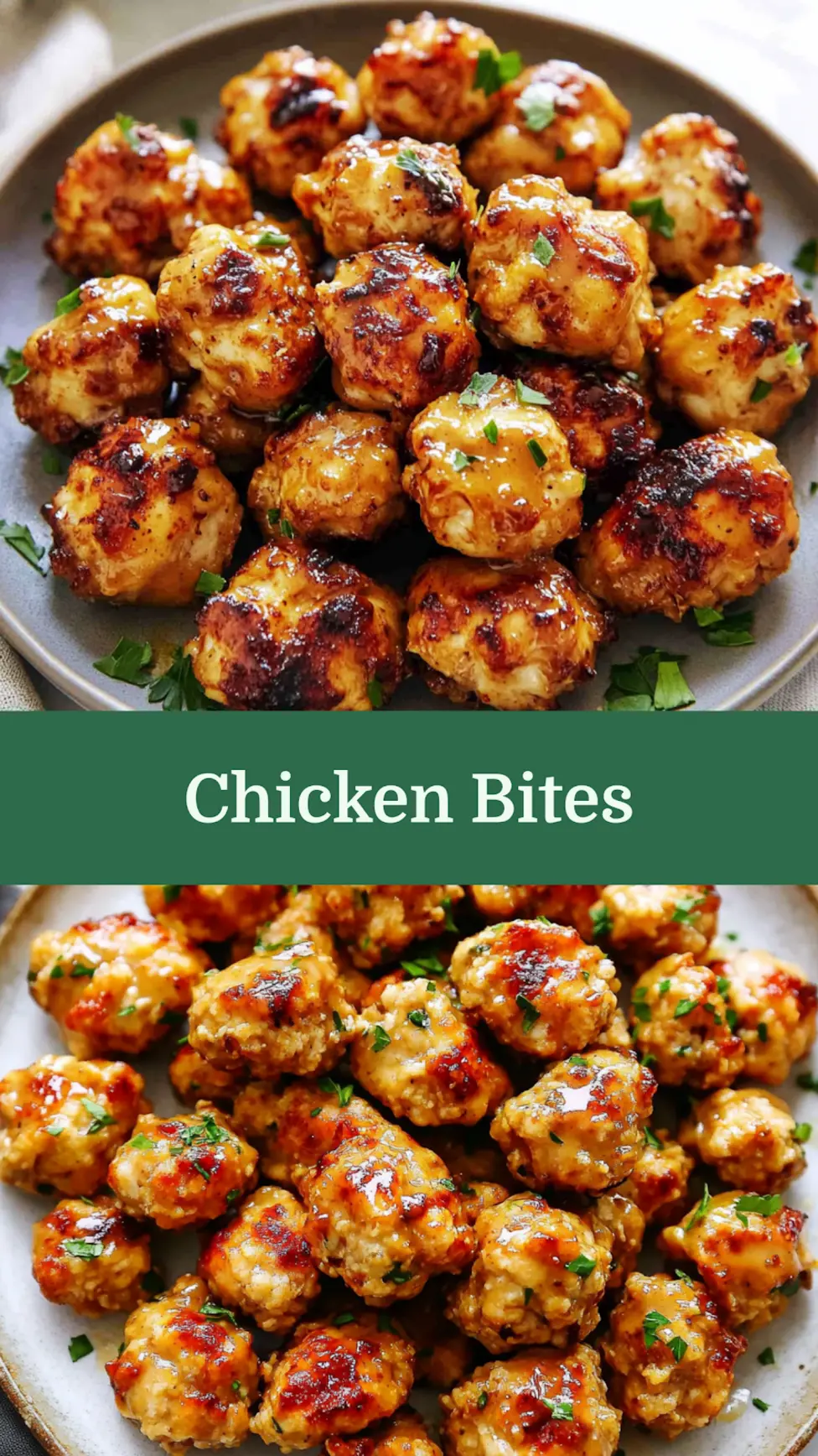 Cowboy Butter Chicken Bites centered hero view, clean and uncluttered