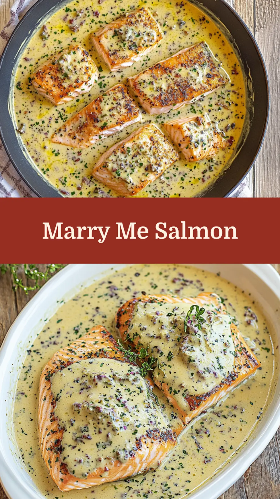 CREAMY MARRY ME SALMON centered hero view, clean and uncluttered_pin