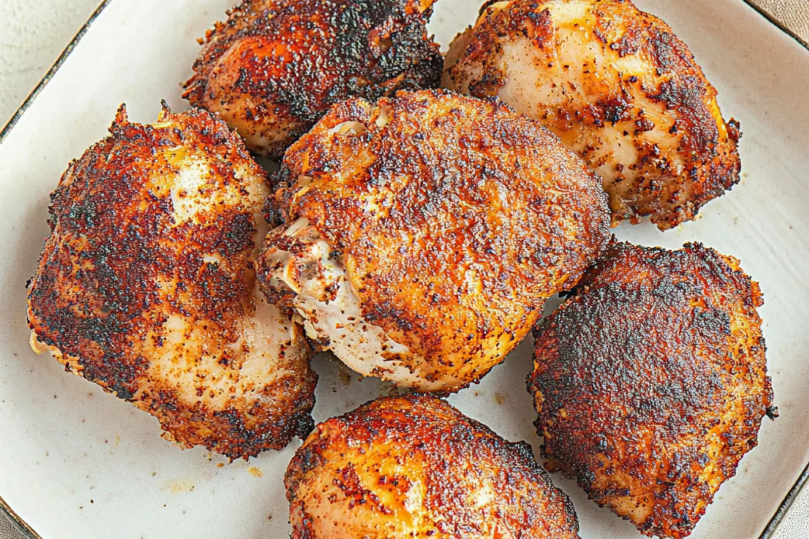 Crispy Air Fryer Chicken Thighs Easy Weeknight Dinner