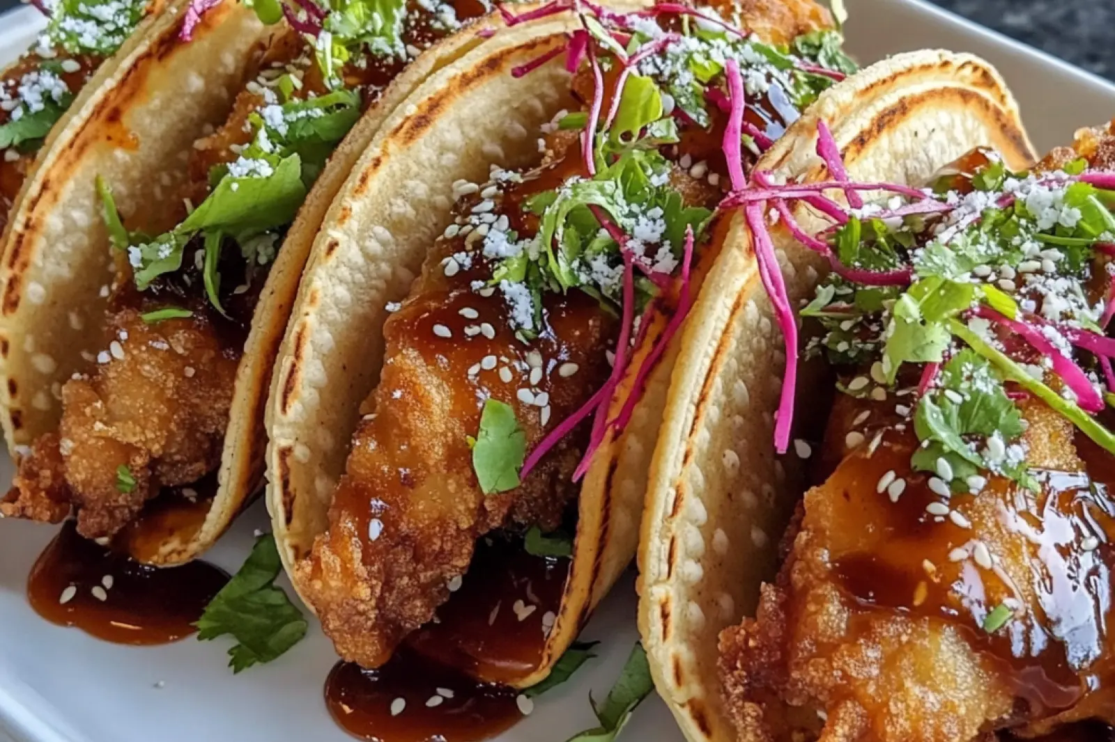 Crispy Chicken Wonton Tacos Easy Weeknight Dinner