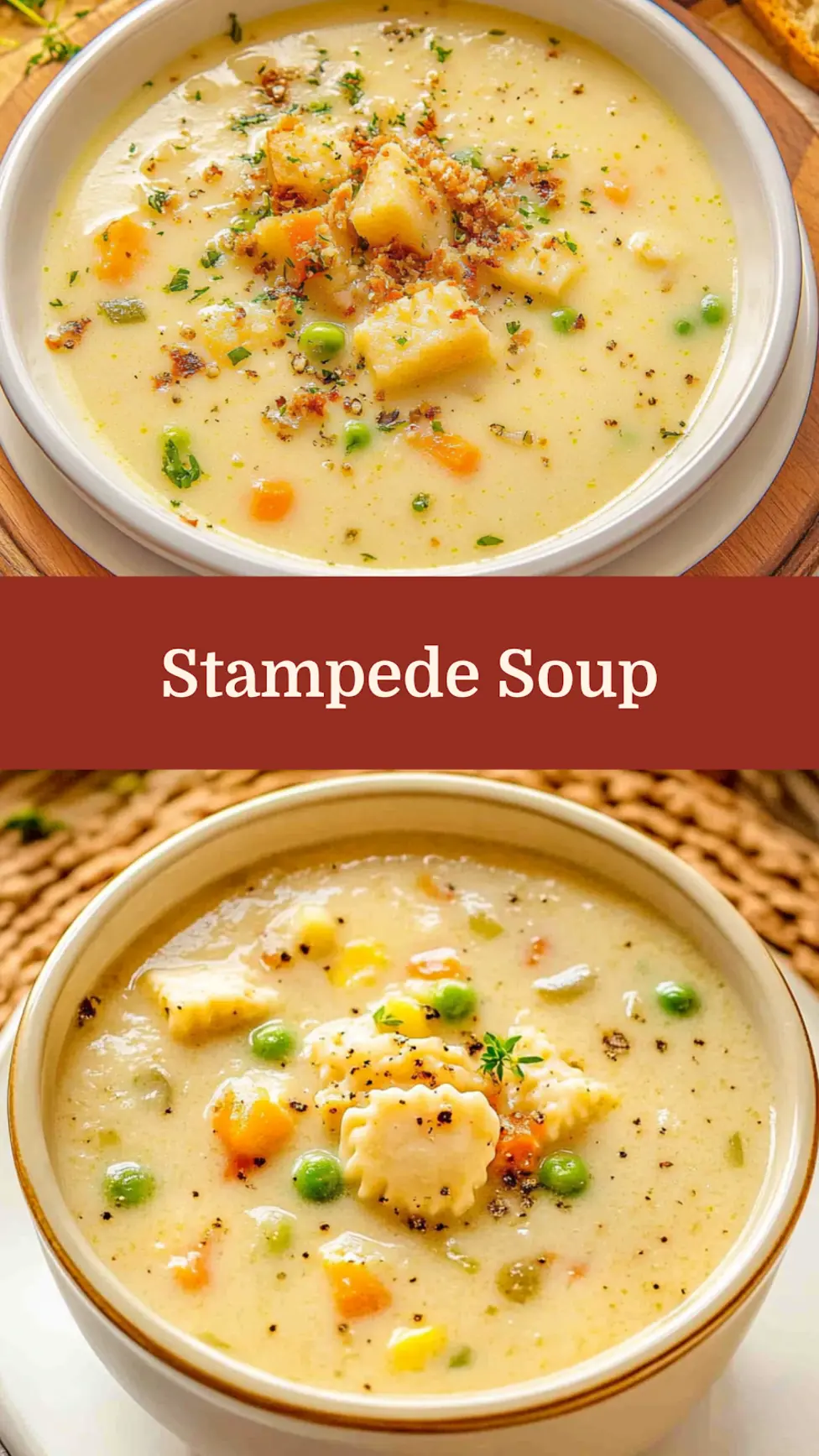 DOLLY PARTONS STAMPEDE SOUP centered hero view, clean and uncluttered