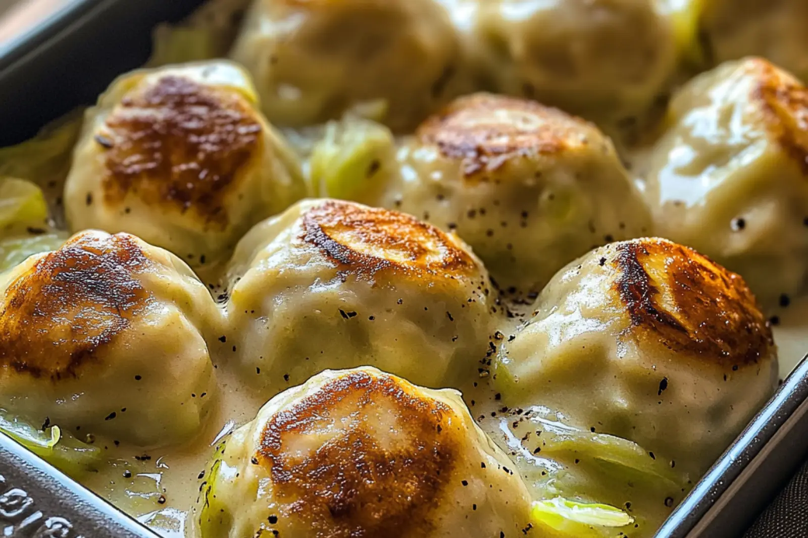 German Cabbage and Dumplings Easy Cozy Weeknight Dinner