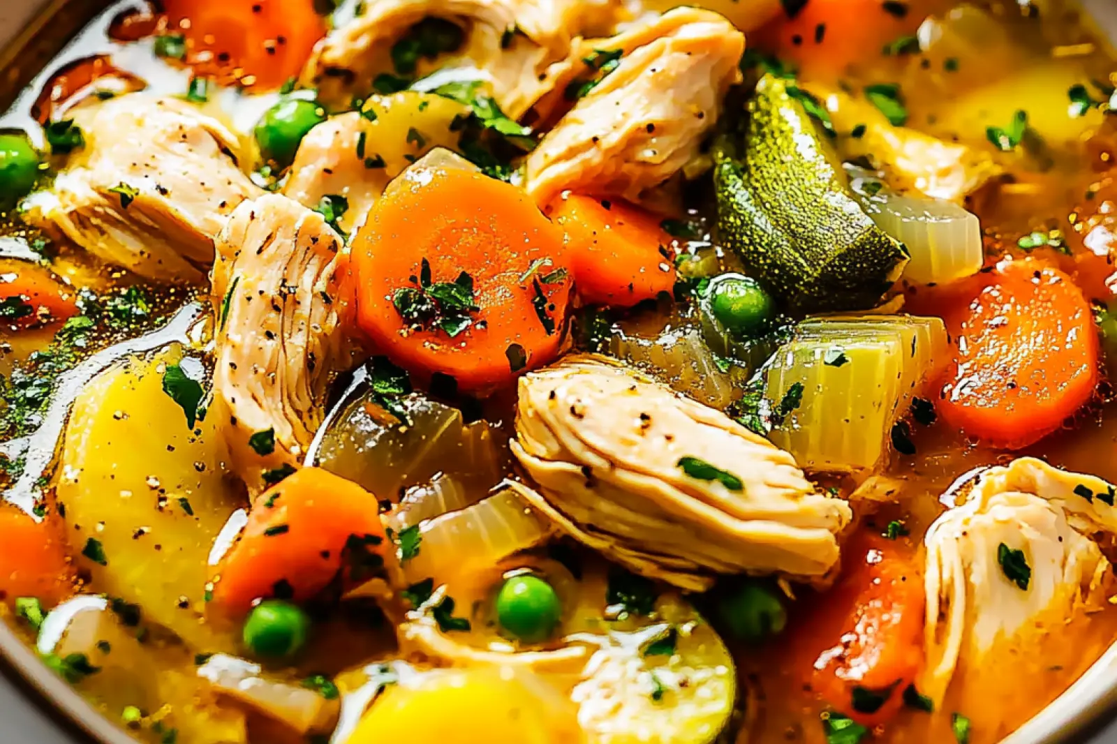 Hearty Chicken Veggie Soup Easy Recipe for Busy Weeknights