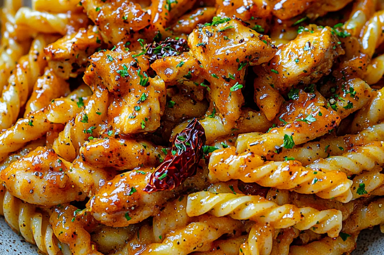 Honey Pepper Chicken Pasta Recipe Easy Weeknight Dinner