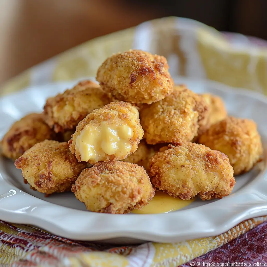 LOW CARB KETO COTTAGE CHEESE CHICKEN NUGGETS centered hero view, clean and uncluttered